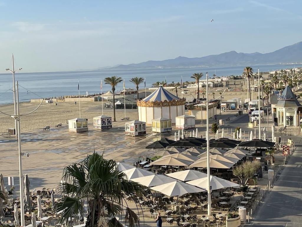 Magnifique Vue Mer F2 45 M2, Parking Surveille Linge De Maison Inclus Canet Exterior foto