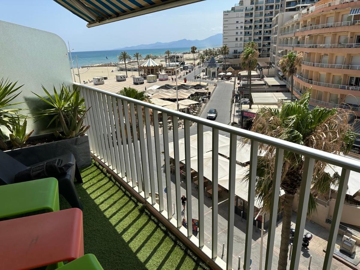 Magnifique Vue Mer F2 45 M2, Parking Surveille Linge De Maison Inclus Canet Exterior foto