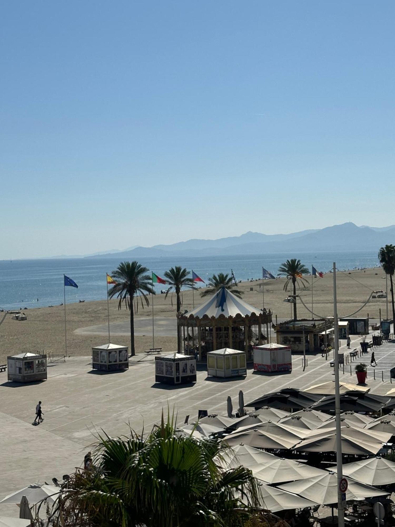 Magnifique Vue Mer F2 45 M2, Parking Surveille Linge De Maison Inclus Canet Exterior foto