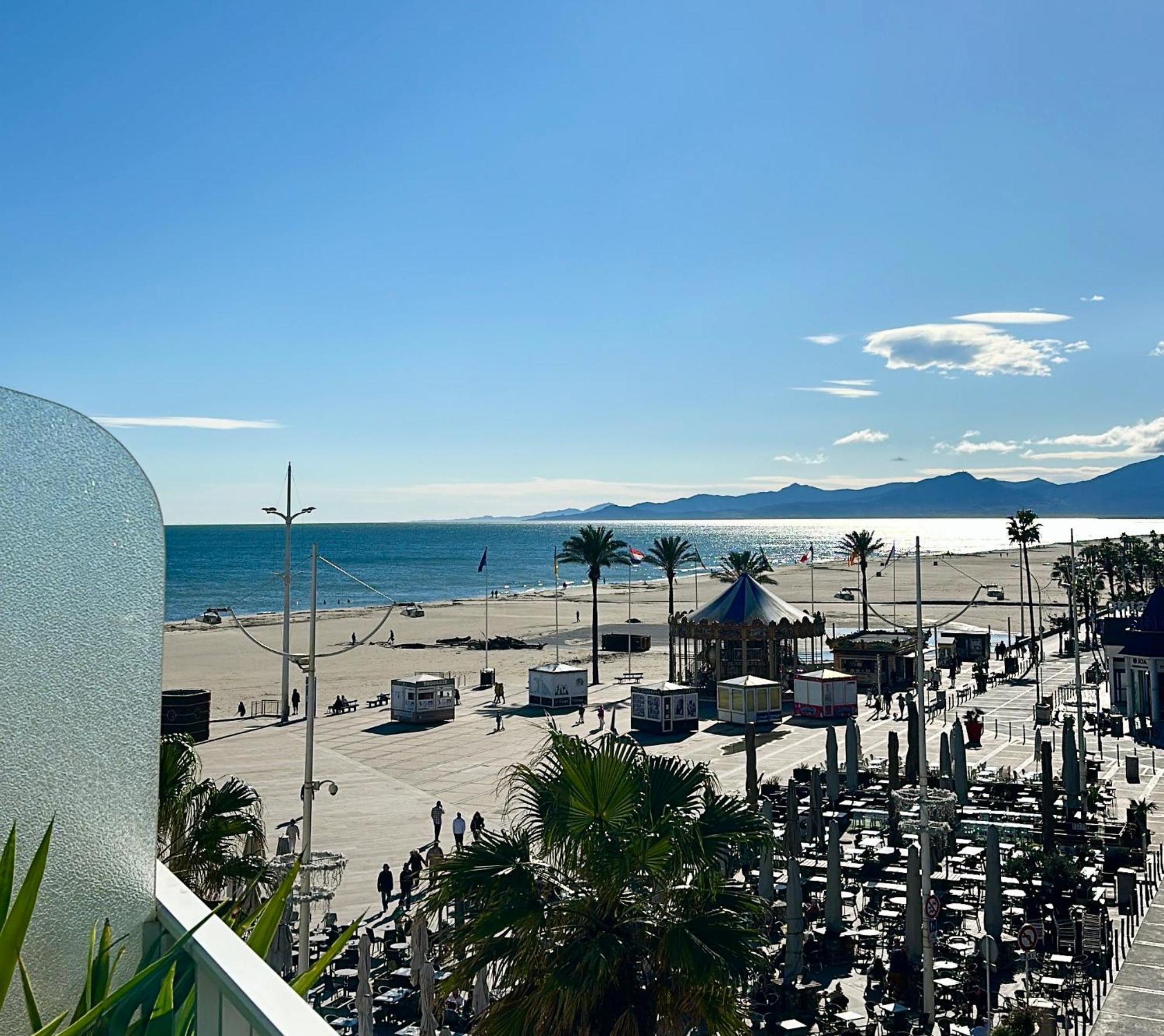 Magnifique Vue Mer F2 45 M2, Parking Surveille Linge De Maison Inclus Canet Exterior foto