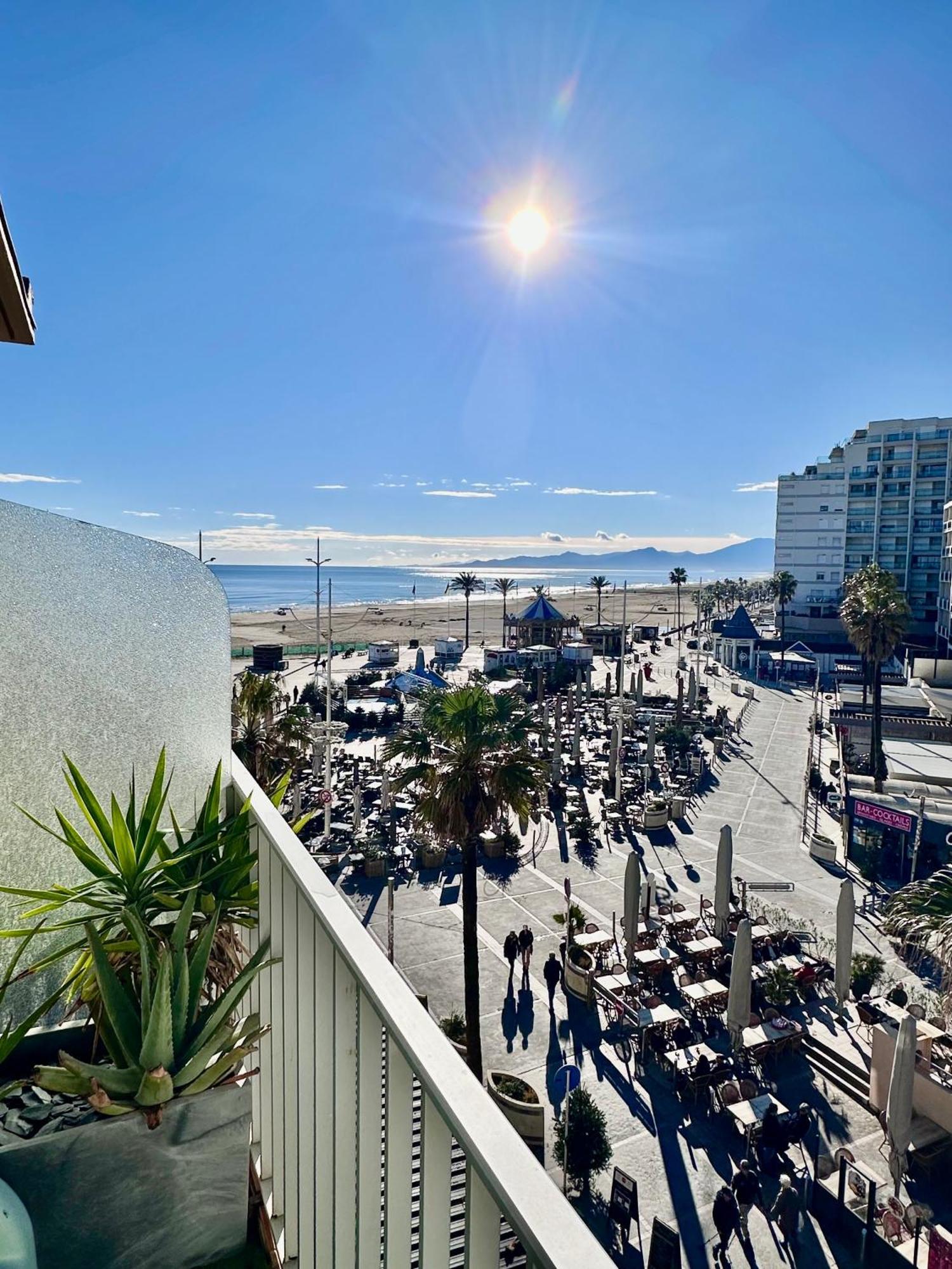 Magnifique Vue Mer F2 45 M2, Parking Surveille Linge De Maison Inclus Canet Exterior foto